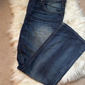 Buffalo David Bitton Dark Wash Straight Jeans